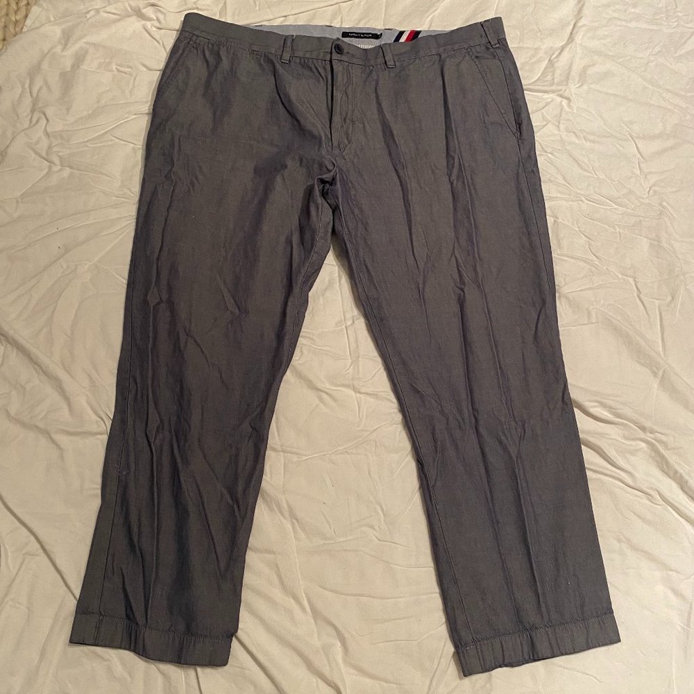 Tommy Hilfiger Blue Gray Dress Pants